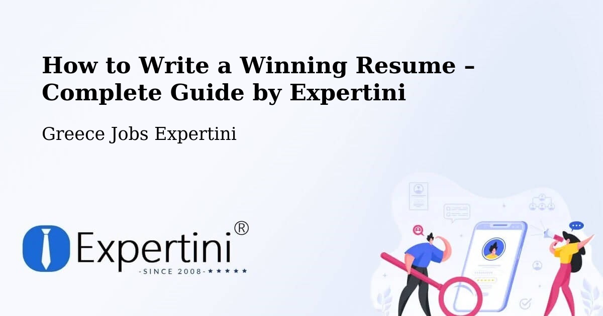 Resume Writing Guide for Job Seekers – Ýdra - Ýdra, Greece Jobs Expertini