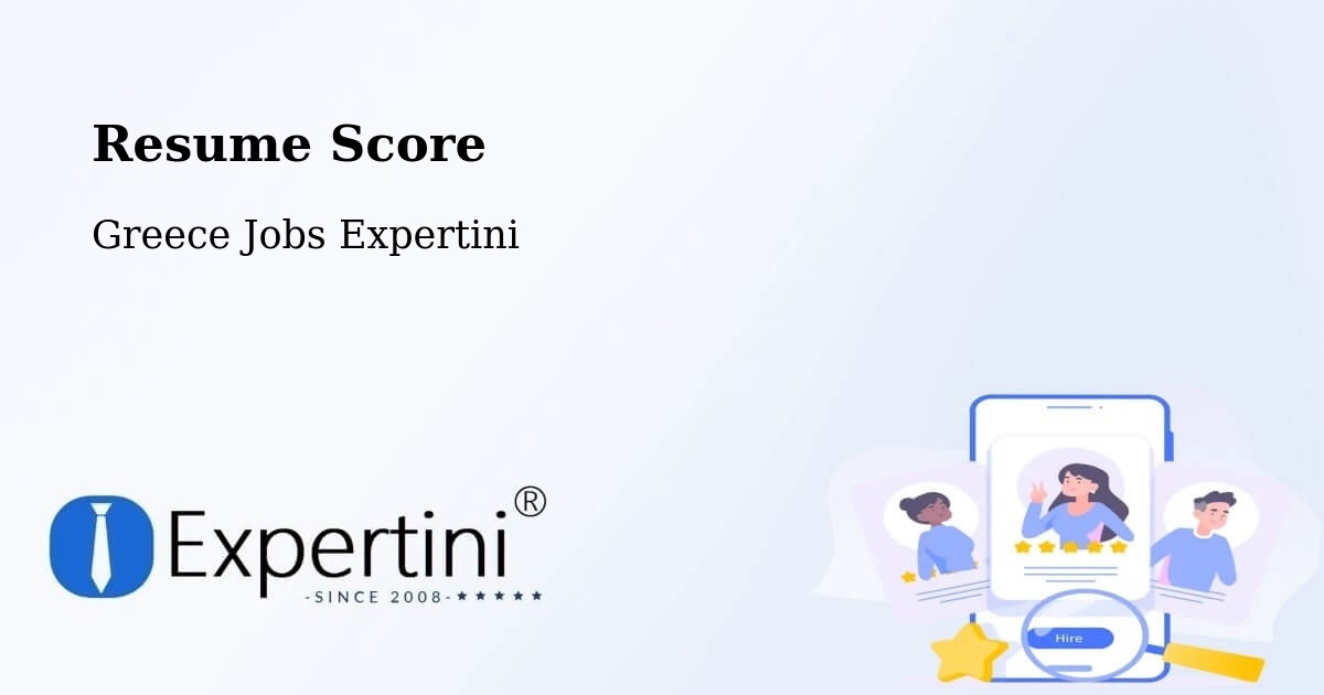 Resume Score & Job Description Match Tool – Ýdra - Greece Jobs Expertini